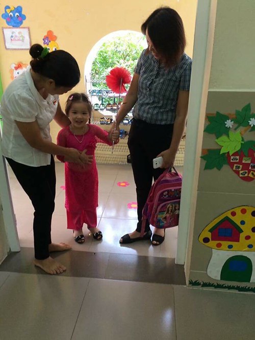 Trường mầm non Phúc Đồng vui mừng chào đón các bé đến lớp sau 2 tháng nghỉ hè.